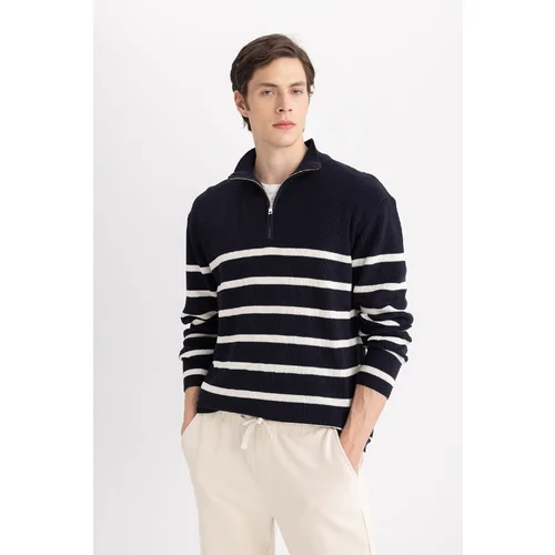 Defacto Standard Fit Turtleneck Thessaloniki Fabric Sweater