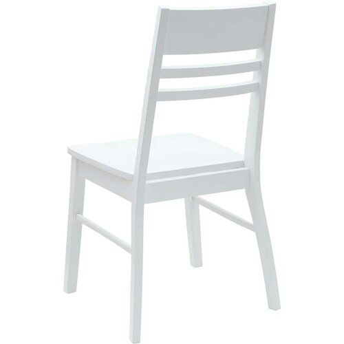  Trpezarijske stolice 2 pcs Bijelo 43 x 54 x 89 cm Slike