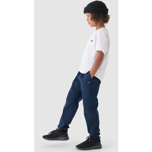 4f Boys Casual Smooth Jogger Pants Navy JWMM00TTR Slike