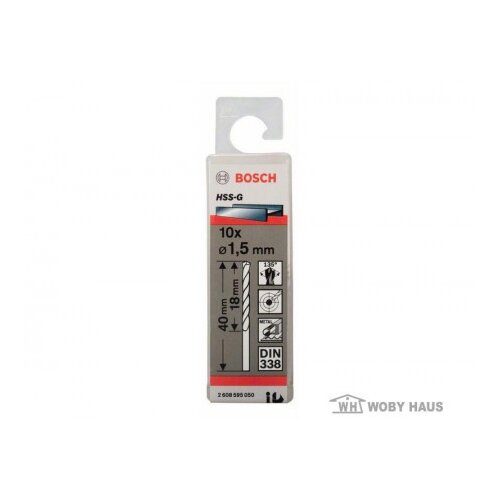 Bosch Svrdlo za metal HSS-G, standard Cijene