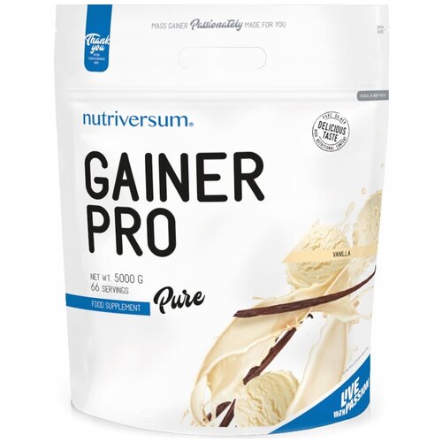 NUTRIVERSUM gainer pro 40% 5kg Cene