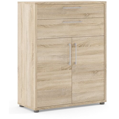 Tvilum Modularna biblioteka u dekoru hrasta u prirodnoj boji 89x113 cm Prima &amp;ndash; Slike