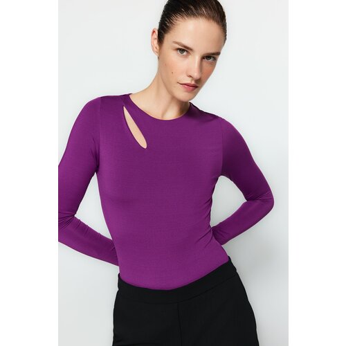 Trendyol Bodysuit - Purple - Slim fit Slike