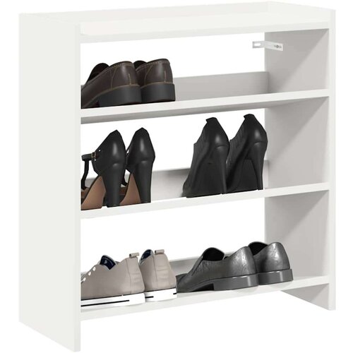 vidaXL Stalak za cipele bijeli 60x25x62 cm od konstruiranog drva Cijene