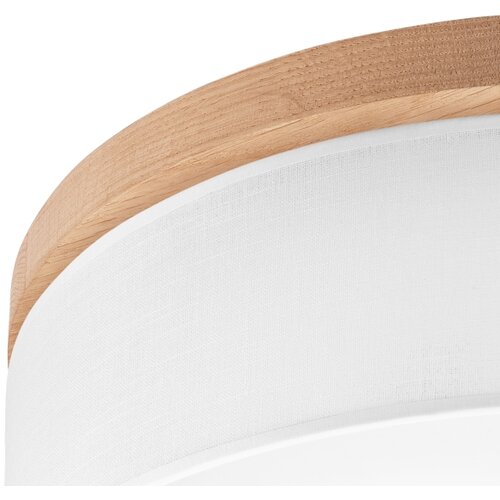  Brilagi - LED stropno svetlo BELLADONNA 3xE27/15W/230V preč. 50 cm bela/hrast Slike