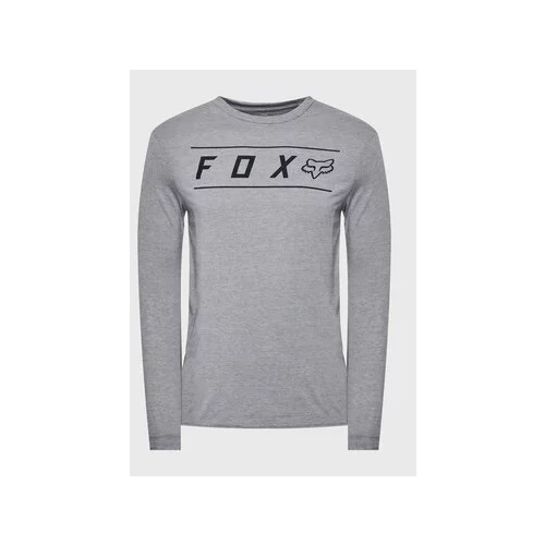 Fox Racing Majica z dolgimi rokavi Pinnacle 29794 Siva Regular Fit