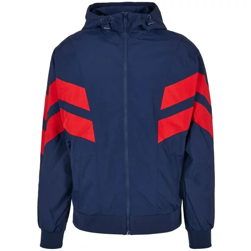 Urban Classics Prehodna jakna temno modra / rdeča