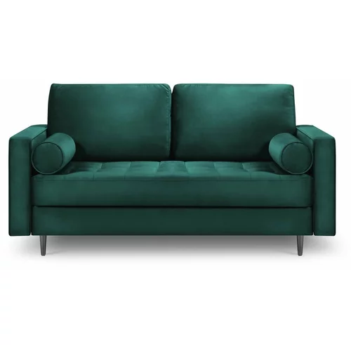 Milo Casa petrolej zelena baršunasta sofa Santo, 174 cm