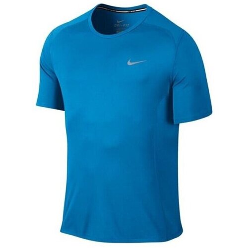 Nike Majice s kratkimi rokavi DF Miler Modra Cene