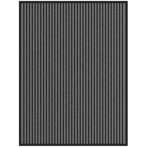  Otirač Stripe crni i sivi 90x120 cm Cijene