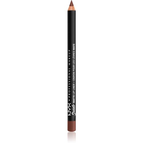 NYX Professional Makeup Suede Matte Lip Liner mat svinčnik za ustnice odtenek 44 Leon 1 g Slike