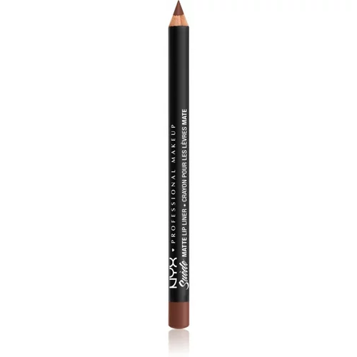 NYX Professional Makeup Suede Matte Lip Liner mat svinčnik za ustnice odtenek 44 Leon 1 g