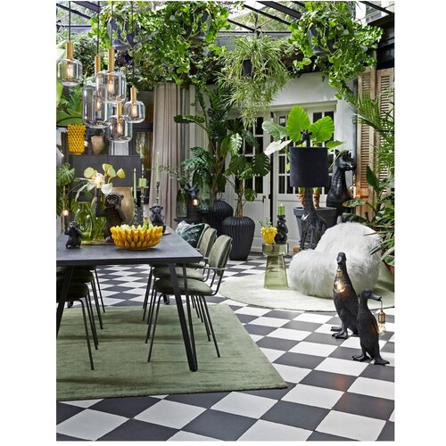 Light &amp;amp; Living Steklena okrogla stranska mizica &amp;oslash; 30 cm Dakwa &amp;ndash; Slike