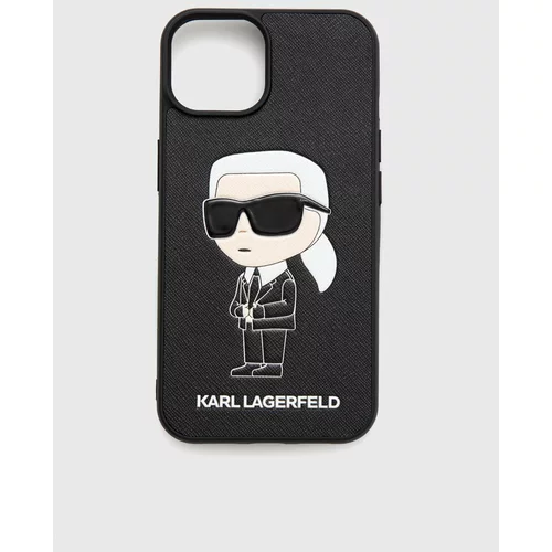 Karl Lagerfeld Etui za telefon iPhone 14 črna barva