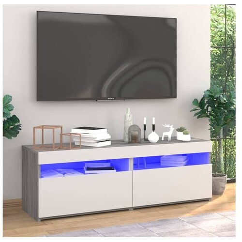  ormarići 2 kom s LED svjetlima boja hrasta sonome 60x35x40cm Cijene