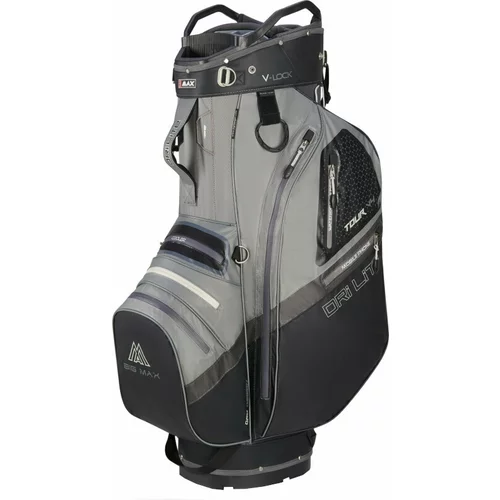 Big Max Dri Lite V-4 Cart Bag Grey/Black Golf torba Cart Bag