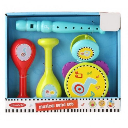  Infunbebe igracka set muzicki instrumenti 24m+ sa zvukom Cene