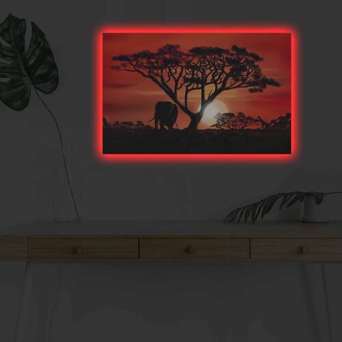 Wallity Slika sa LED osvetljenjem 4570DHDACT-053, 45x70 cm Cene