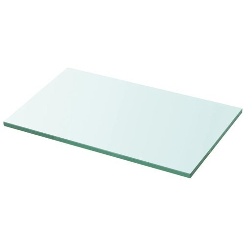 VidaXL Polica Prosojno Steklo 30x15 cm Slike