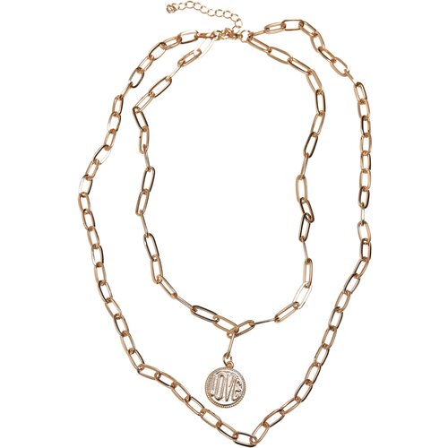 Urban Classics Love Basic Necklace - Gold Slike