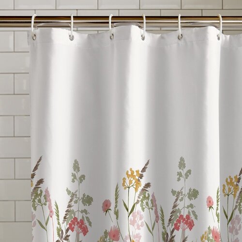 Catherine Lansfield Zavesa za tu&amp;scaron; 180x180 cm Countryside Floral &amp;ndash; Slike