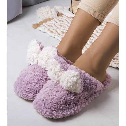 Gemre Purple Soft Rabit Slippers Cijene