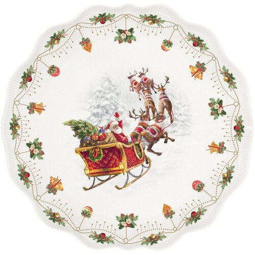 Easy Life Nostalgic Christmas krožnik za postrežbo Slike