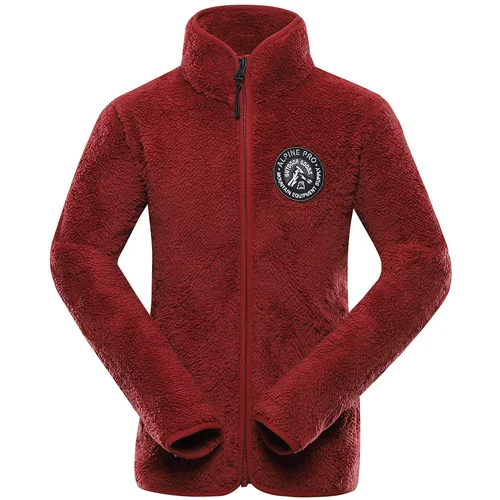 Alpine pro Children's sweatshirt supratherm FERADO merlot