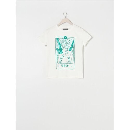 Sinsay ženska majica kratkih rukava s horoskopskim znakom djevice 8131J-00J Slike