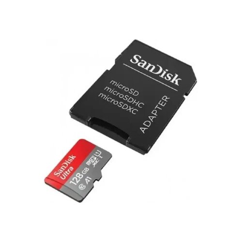 Sandisk Ultra + adapter SDSQUAB-128G-GN6MA Micro SD 128GB Cene