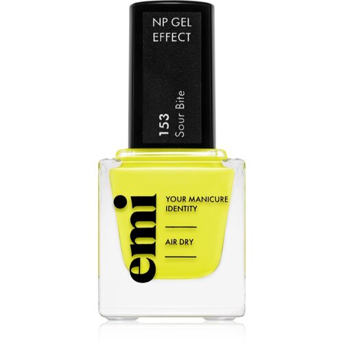 Emi E.MiLac Gel Effect Ultra Strong lak za nokte s gel efektom bez upotrebe UV/LED lampe nijansa Sour Bite #153 9 ml Cijene