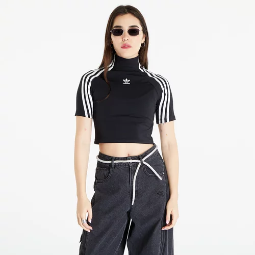 Adidas Tight Short Sleeve Top Black