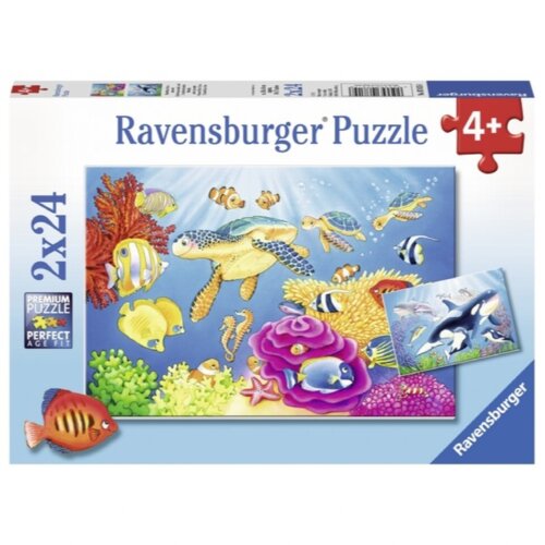 Ravensburger puzzle (slagalice) - Družina ispod mora Slike