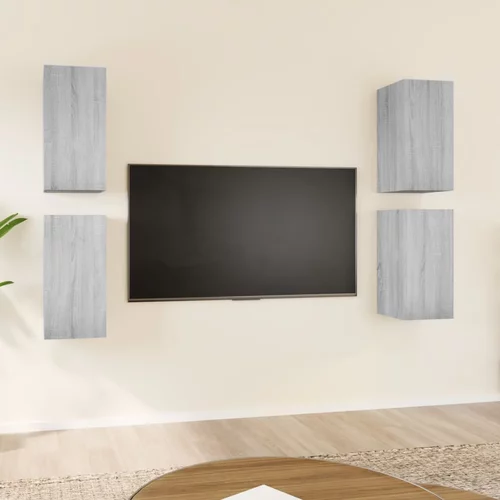 TV ormarići 4 kom boja hrasta 30,5x30x60 cm konstruirano drvo