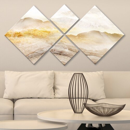 Wallity slika 4MDF1662049060, 60x115 cm, 4 dijela Cene
