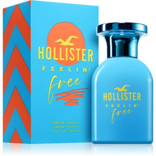 Hollister Feelin&amp;acute; Free For Him toaletna voda za mo&amp;scaron;ke 30 ml Slike