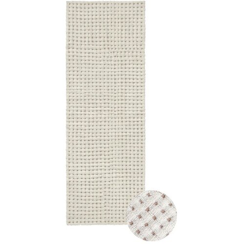 Lorena Canals Periva/ručno rađena vunena staza boje slonovače 80x230 cm Unexpected Wool – Cijene