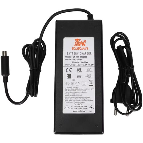 G2 Pro Originalni punjač 54,6 V / 2 A za električni romobil KuKirin G2 Pro Slike