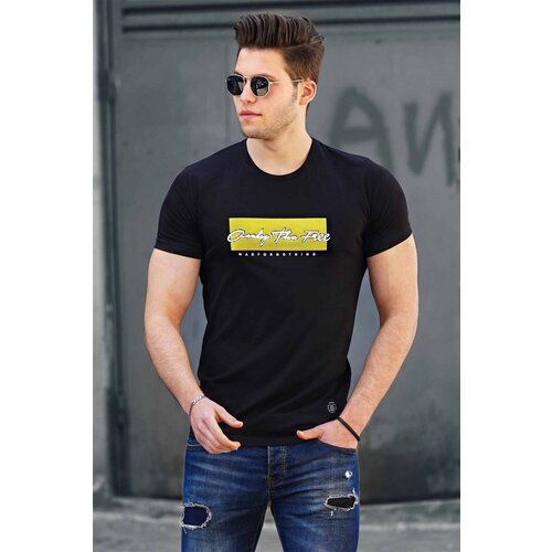 Madmext T-Shirt - Black - Regular fit Cene