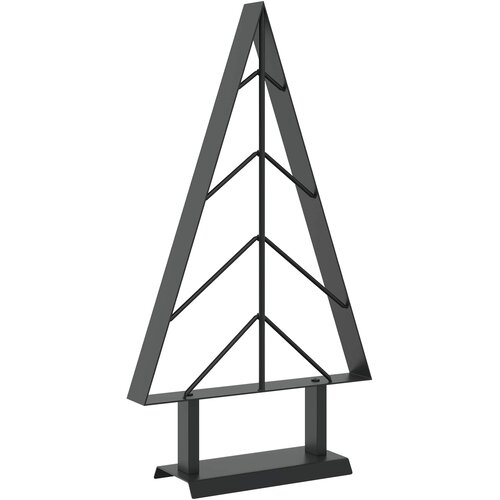  Metalna božićna jelka KUOPIO 60 cm Čelik Crna Slike