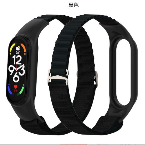 INF najlonski pa&scaron;ček za uro za xiaomi smart band 76543 black, (21630379) Cene