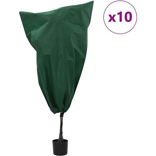  Pokrijte biljke od mraza flis pokrivačem Ostalo 10 pcs Zelena Slike