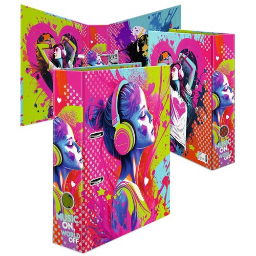 Herma Mapa z motivi Music Girl, DIN A4, 70 mm, (21651645) Cene