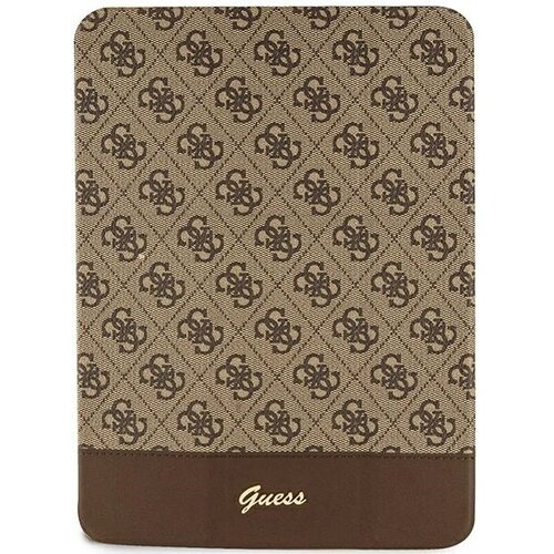 Guess OVITEK ZA IPAD 10.9 4G STRIPE ALLOVER BROWN, (21833732) Cene