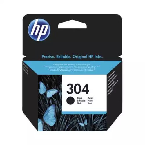 HP 304 bk original inkjet kertridž, crni (black) / N9K06AE Slike