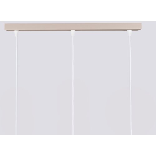  Brilagi - LED luster na sajli CRESTO 3xGU10/10W/230V taupe Slike