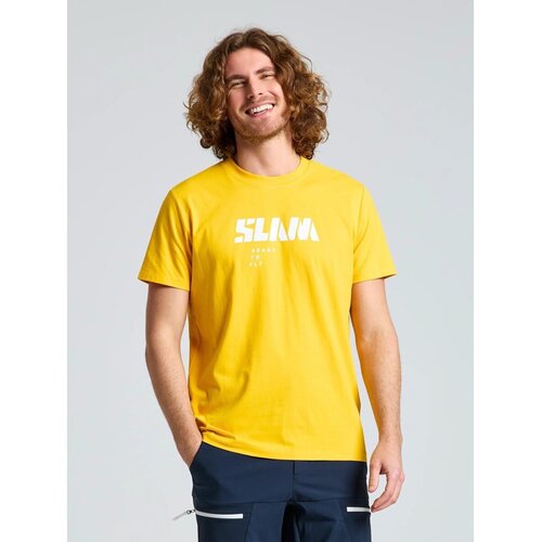 Slam Majice &amp;amp; Polo majice Graphic T-Shirt Ss Rumena Slike