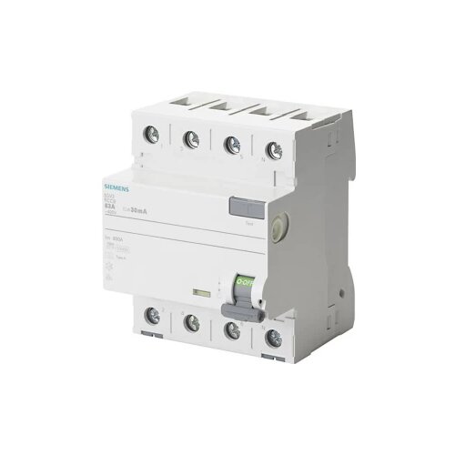 Siemens FID za&amp;scaron;titni prekidač 4-polni 40 A 0.03 A 400 V 5SV3344-6 Slike