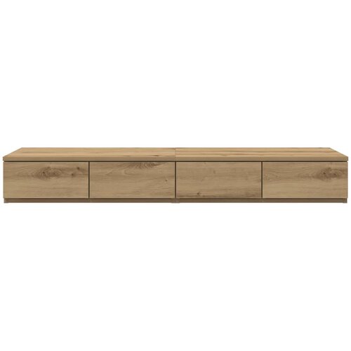  Ladice za krevet Umjetnički hrast 120 x 36,5 x 16,5 cm Slike