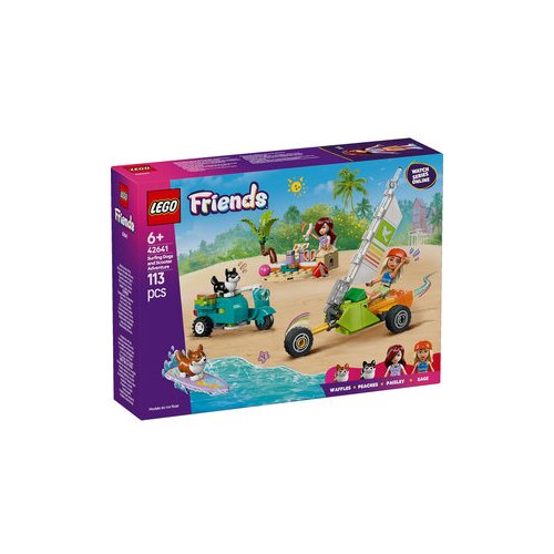 Lego Avantura na surfovanju sa psima i skuterom 42641 Cene